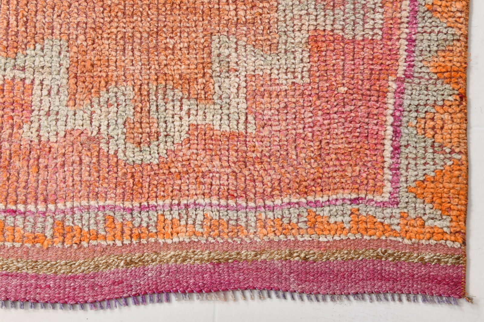 3'3'' x 11'0'' Vintage Wool Runner Rug - 22034 - 14