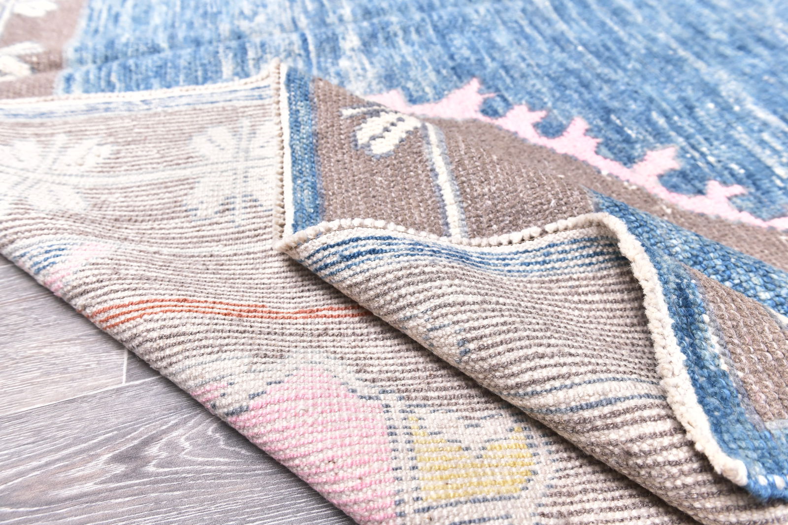 10'0'' x 13'10'' Handmade Vintage Wool Rug - 20680 - 13