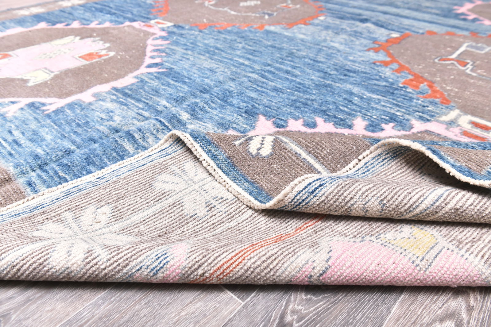 10'0'' x 13'10'' Handmade Vintage Wool Rug - 20680 - 14