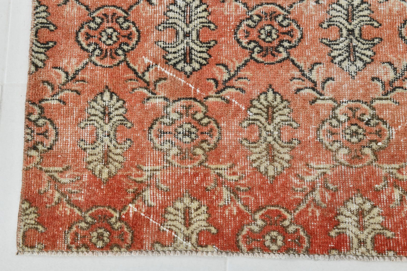 3'8'' x 6'7'' Turkish Vintage Runner Rug - 23039 - 10