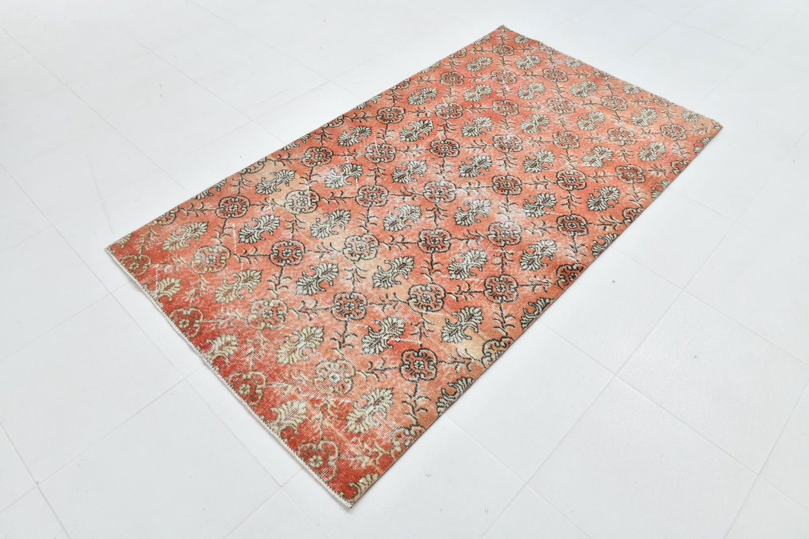 3'8'' x 6'7'' Turkish Vintage Runner Rug - 23039 - 17