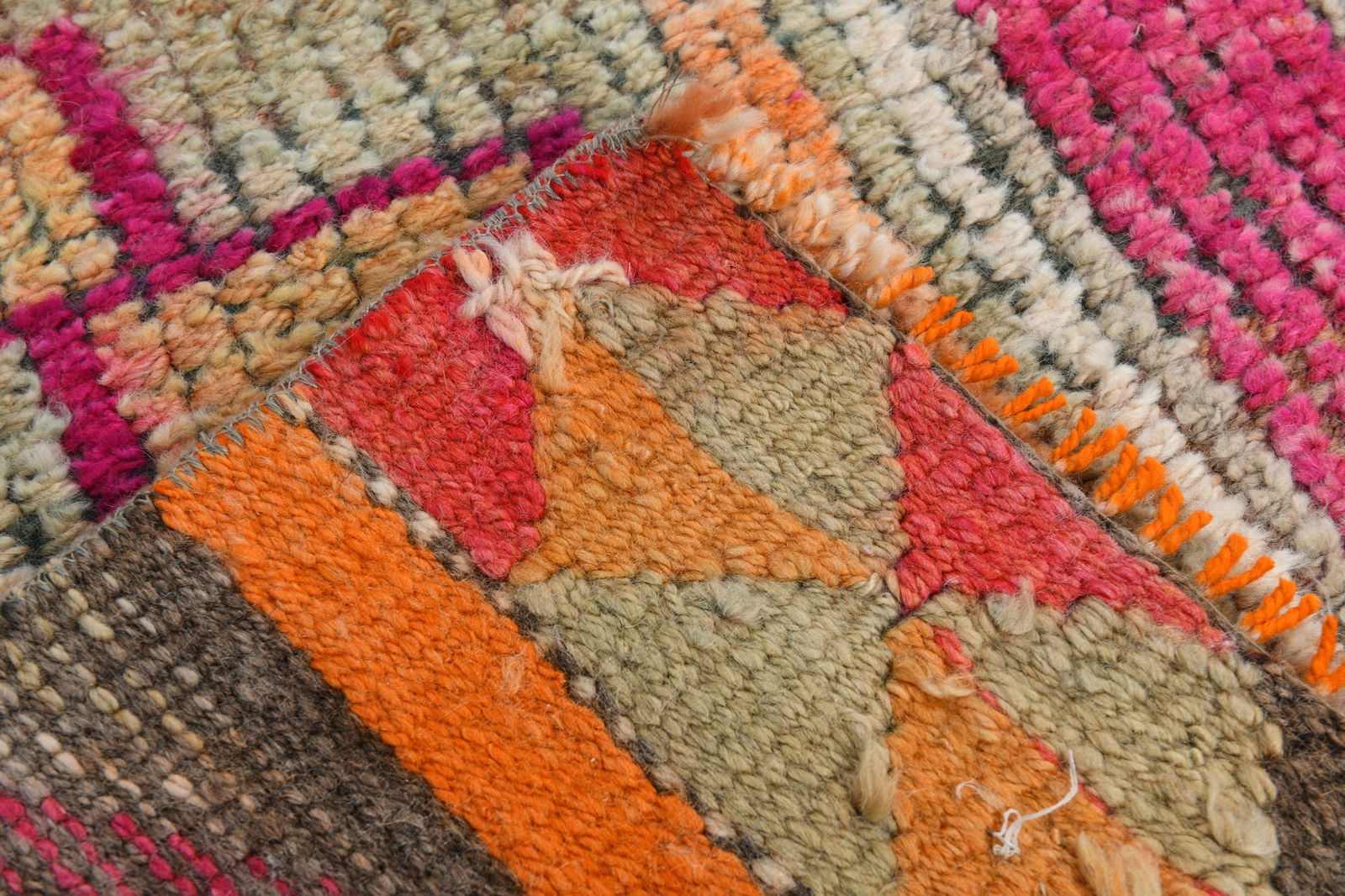 3'1'' x 11'5'' Vintage Wool Runner Rug - 19877 - 12