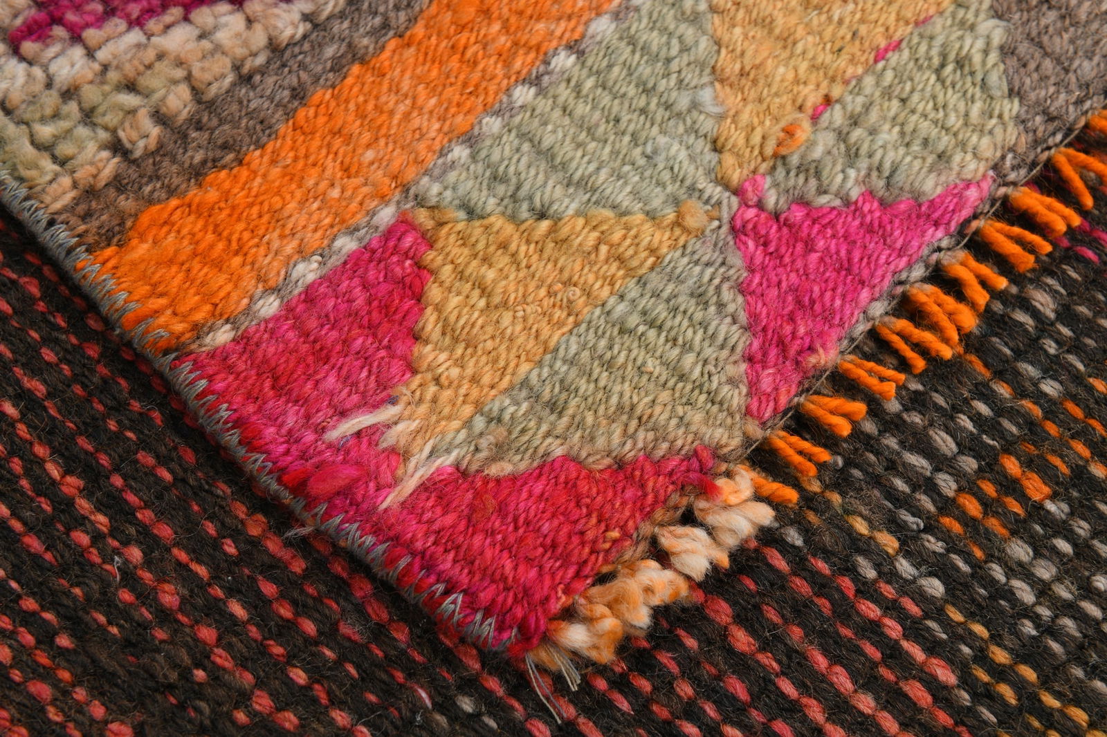 3'1'' x 11'5'' Vintage Wool Runner Rug - 19877 - 16