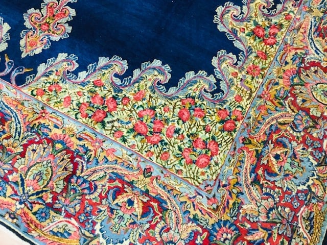 Antique Persian Ravar Kerman-1836 - 3