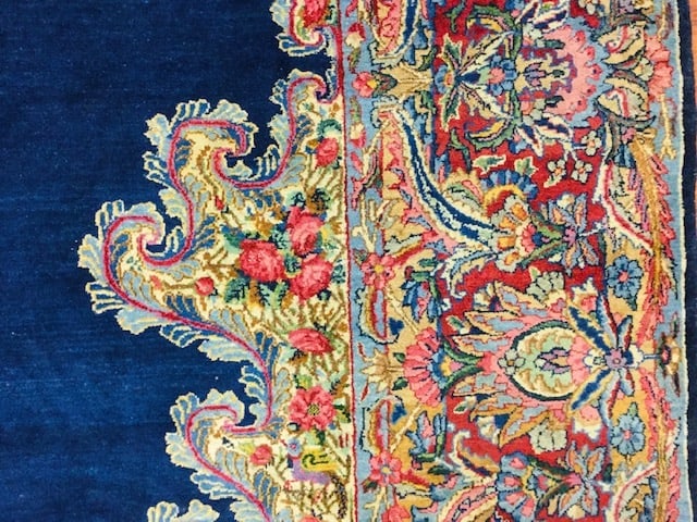 Antique Persian Ravar Kerman-1836 - 7