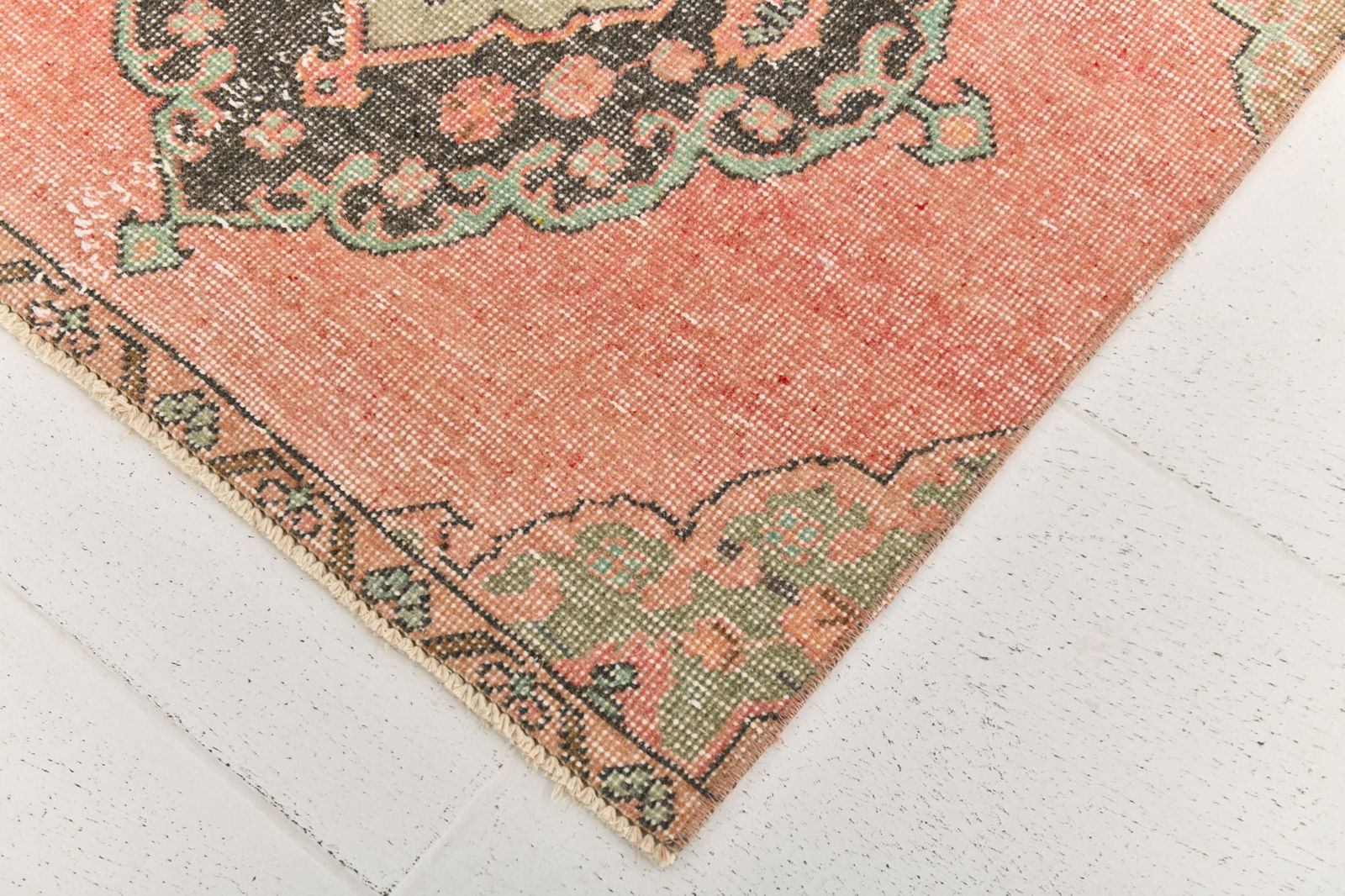 2'11'' x 11'8'' Handmade Vintage Wool Rug - 23995 - 13