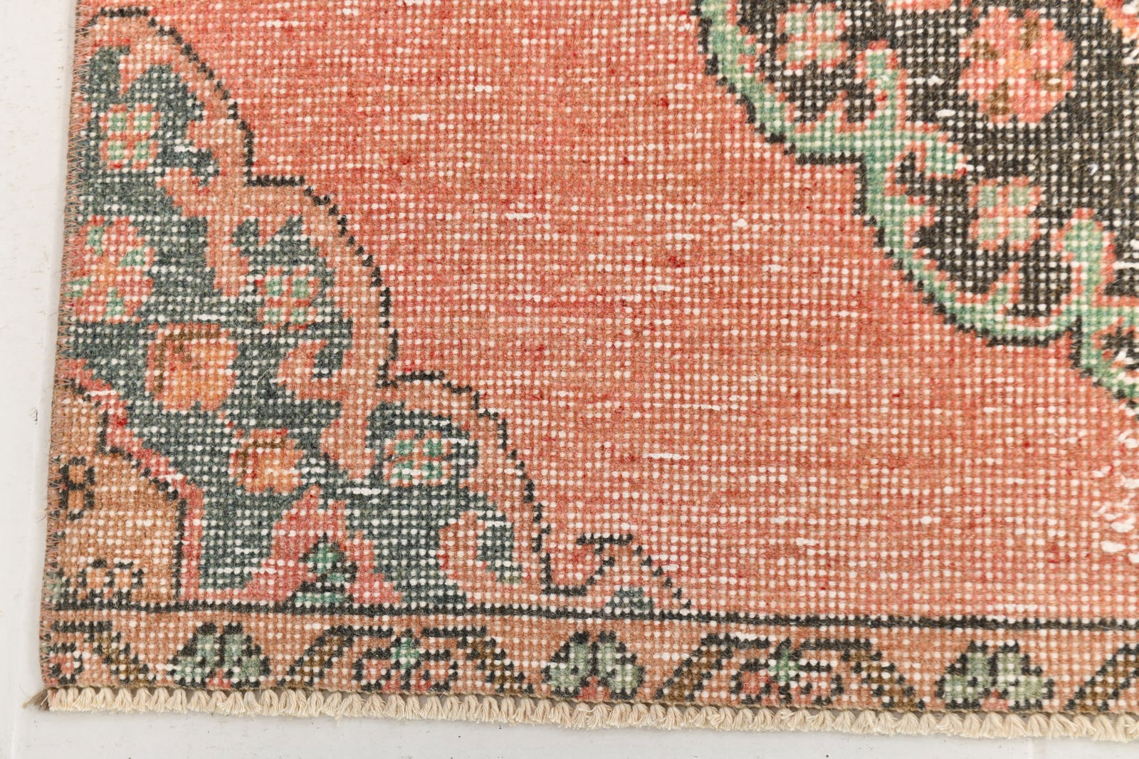 2'11'' x 11'8'' Handmade Vintage Wool Rug - 23995 - 16