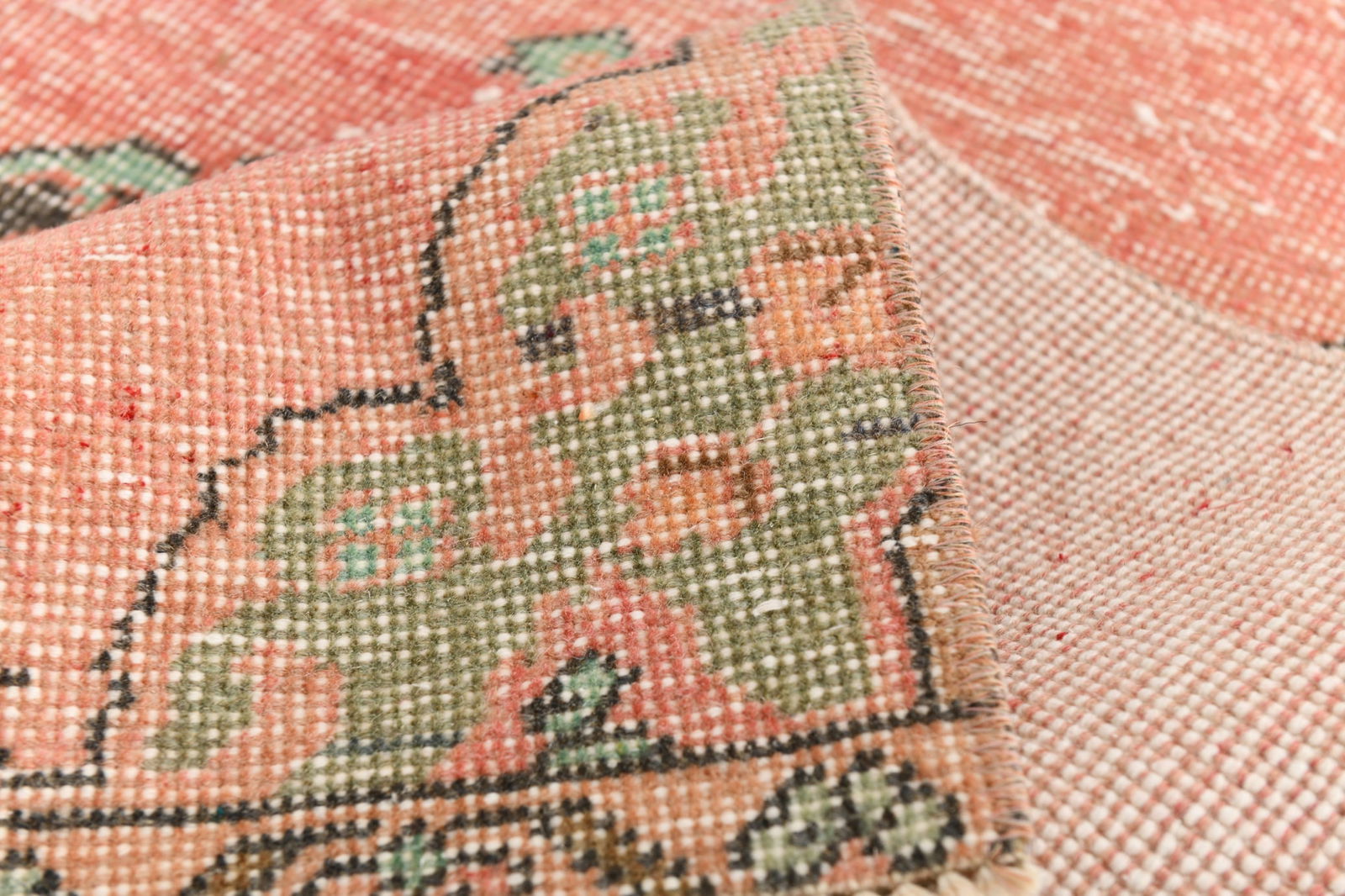 2'11'' x 11'8'' Handmade Vintage Wool Rug - 23995 - 18