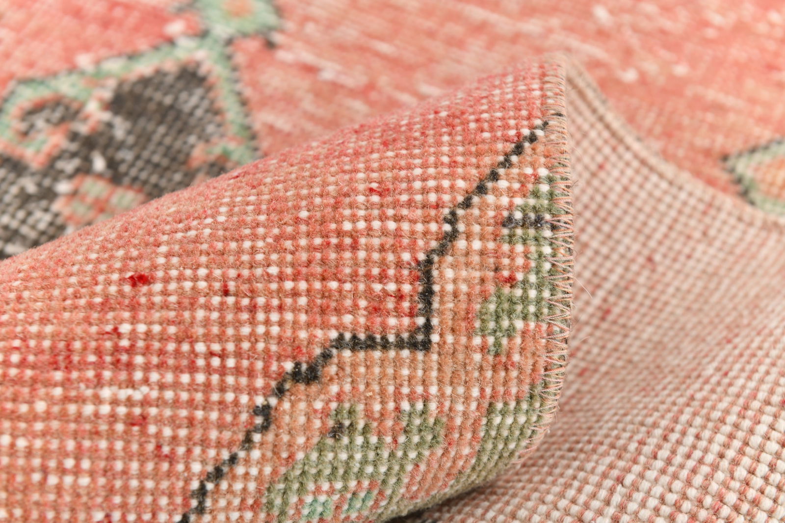 2'11'' x 11'8'' Handmade Vintage Wool Rug - 23995 - 19