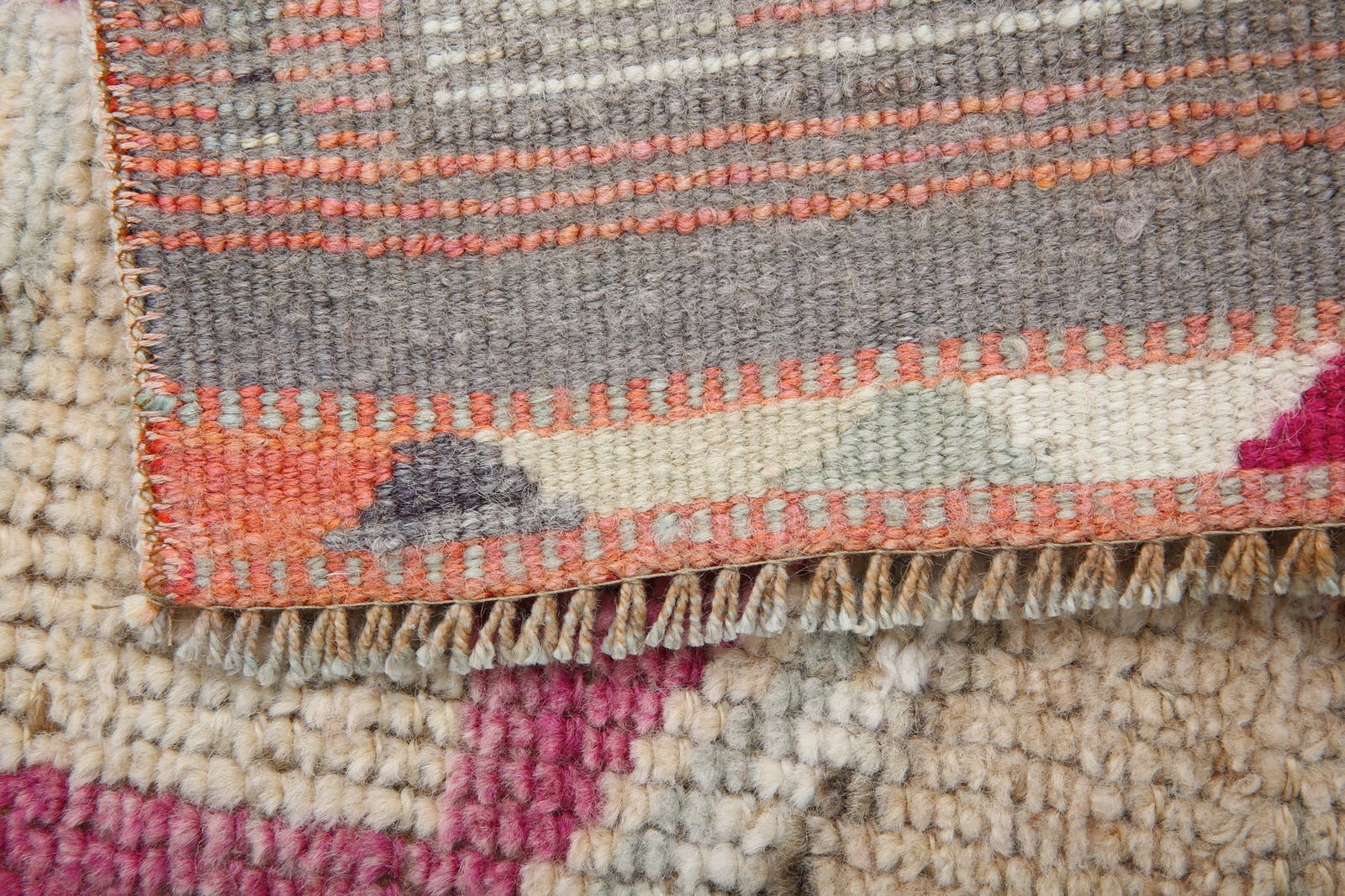 2'7'' x 12'2'' Vintage Wool Runner Rug - 18480 - 11