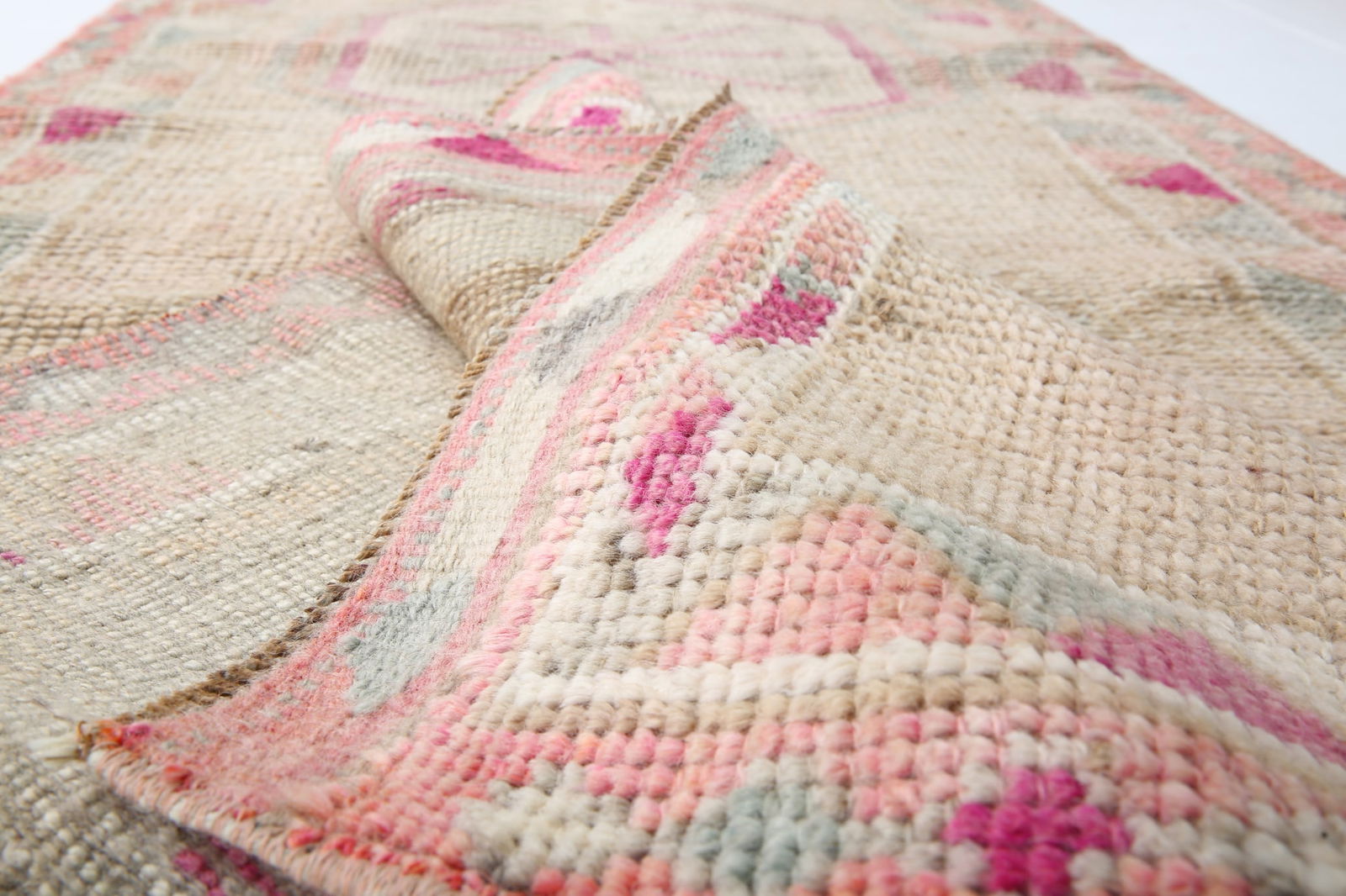 2'7'' x 12'2'' Vintage Wool Runner Rug - 18480 - 12