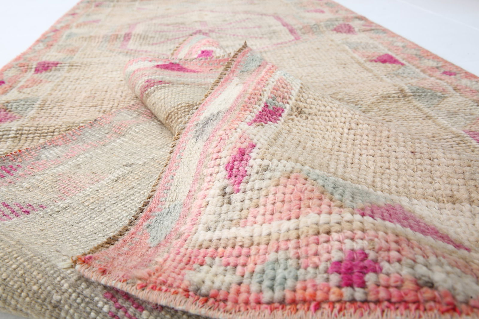 2'7'' x 12'2'' Vintage Wool Runner Rug - 18480 - 13