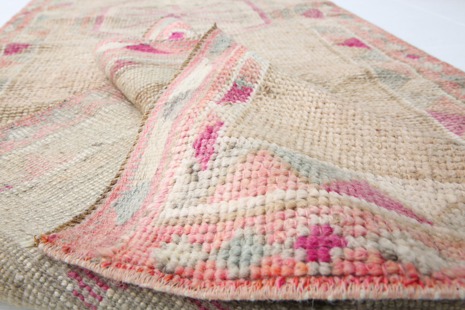 2'7'' x 12'2'' Vintage Wool Runner Rug - 18480 - 14