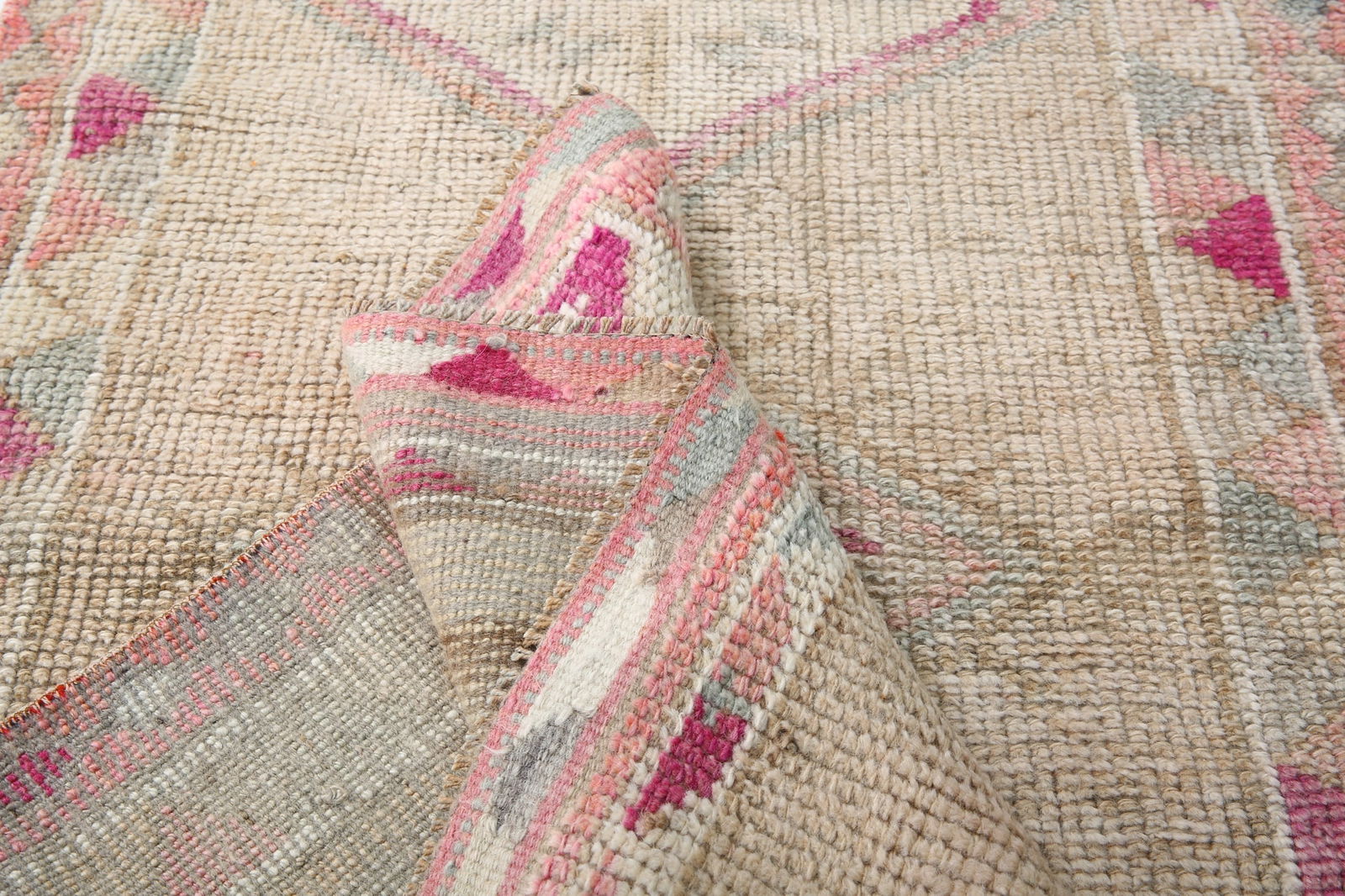 2'7'' x 12'2'' Vintage Wool Runner Rug - 18480 - 15