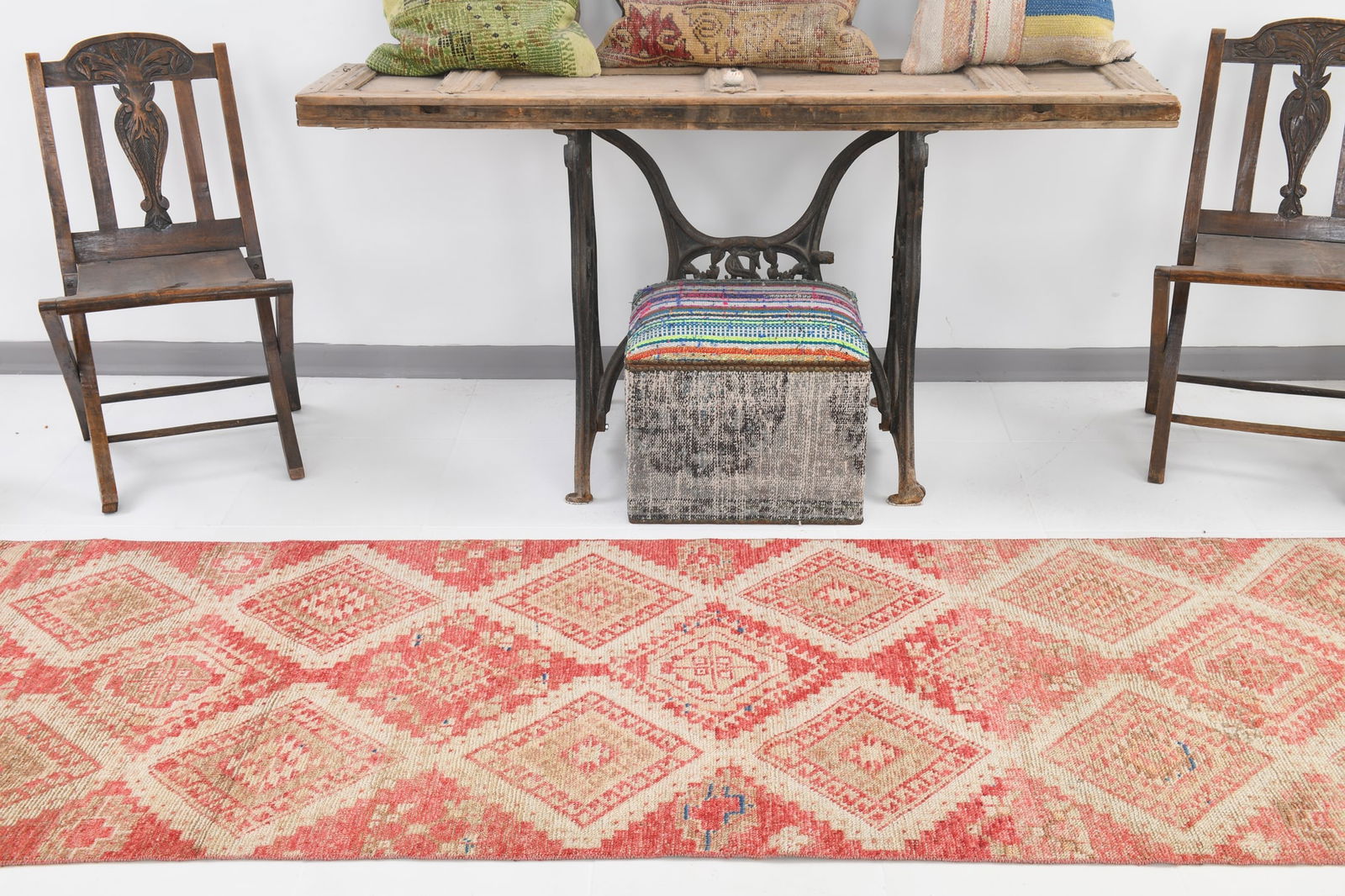 2'11'' x 10'0'' Turkish Vintage Runner Rug - 20568 - 3