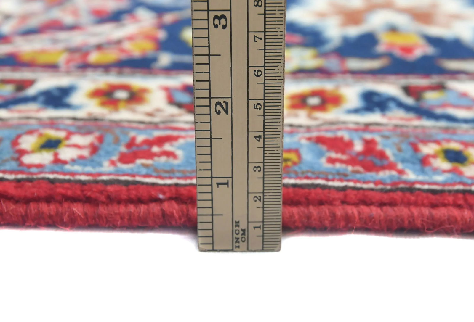 Vintage Red Traditional 9X13 Najafabad Persian Rug - 10