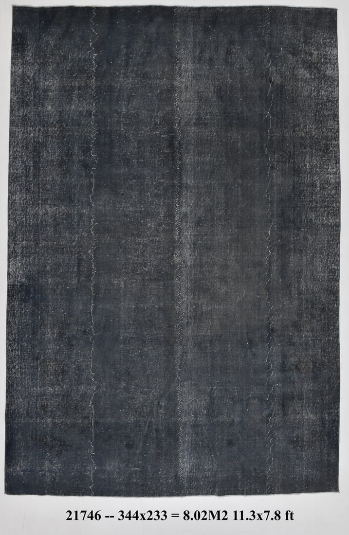 7'7'' x 11'3'' Handmade Vintage Wool Rug - 21746: Title: 7'7'' x 11'3'' Handmade Vintage Wool Rug - 21746 Description:7'7'' x 11'3'' Handmade Vintage Wool Rug - 21746 Origin:Turkiye Date/Period:1960-90 Materials:Wool,Cotton Dimension:7'7''x11'3'' ft,