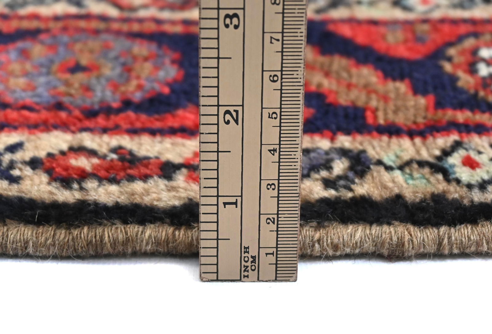 Vintage Cream Tribal 3X10 Koliaie Persian Runner Rug - 10