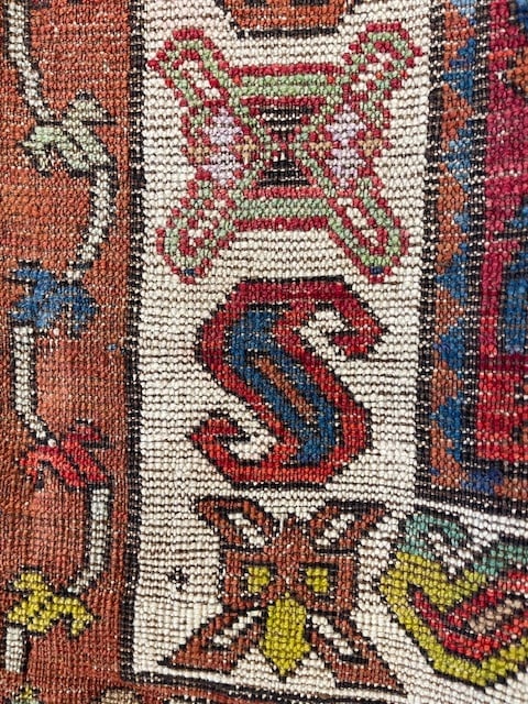 Antique lenkoran Caucasian Runner-3246 - 9