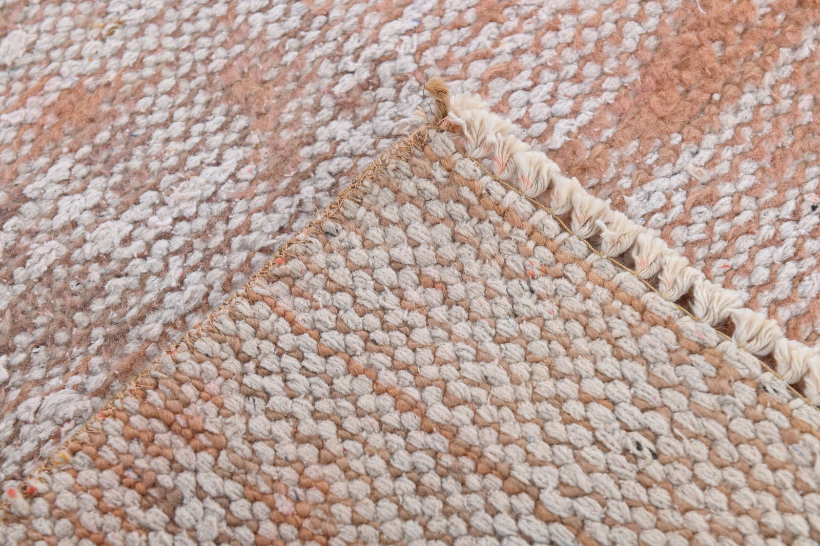 5'3'' x 9'2'' Vintage Wool Runner Rug - 7003 - 13