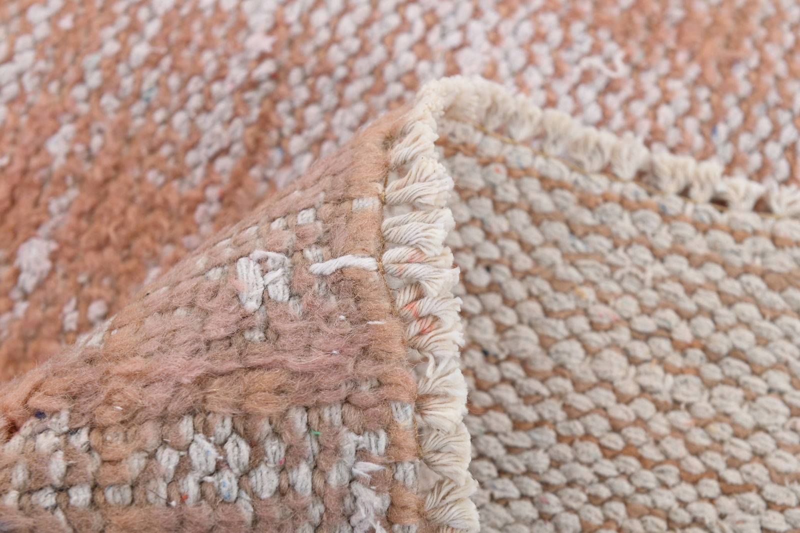 5'3'' x 9'2'' Vintage Wool Runner Rug - 7003 - 15