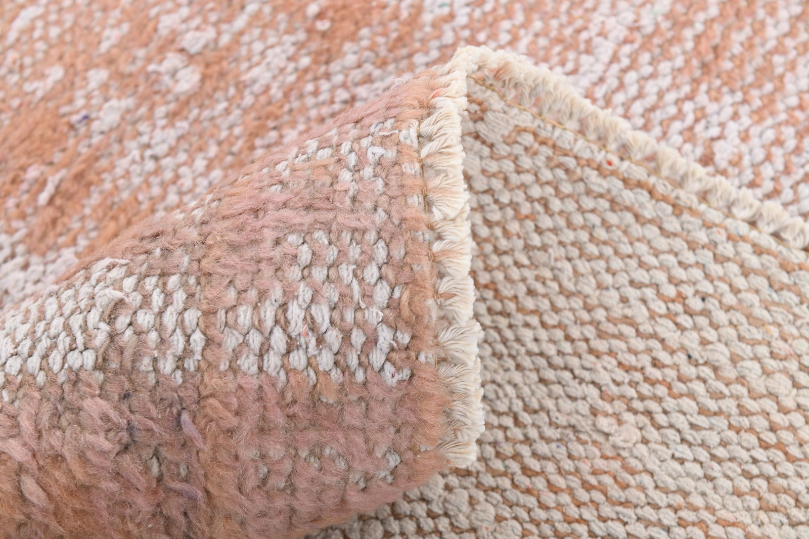 5'3'' x 9'2'' Vintage Wool Runner Rug - 7003 - 16