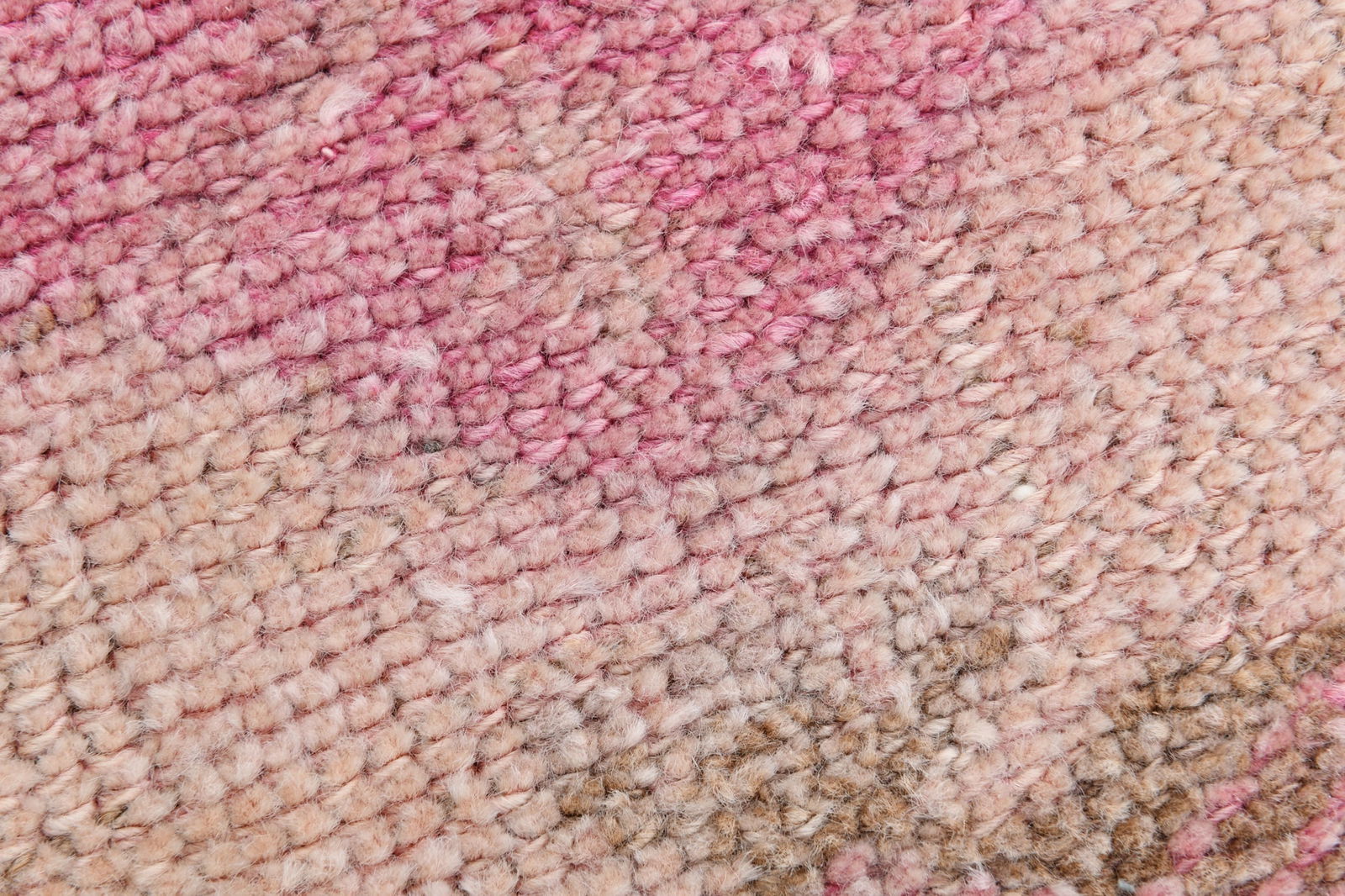 2'9'' x 12'3'' Handmade Vintage Wool Patchwork Rug - 7001 - 10