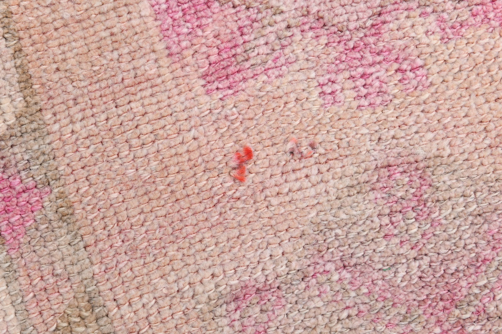 2'9'' x 12'3'' Handmade Vintage Wool Patchwork Rug - 7001 - 11