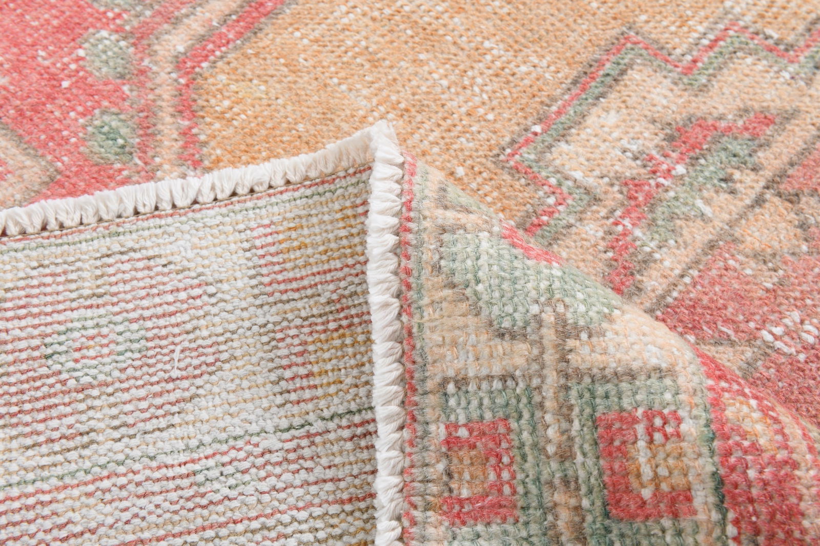 3'10'' x 8'3'' Vintage Wool Runner Rug - 20718 - 14