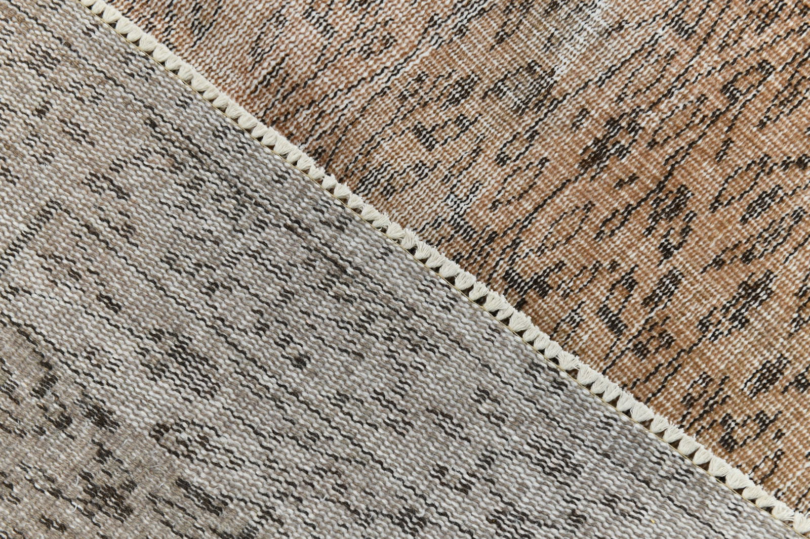 4'11'' x 8'0'' Vintage Wool Runner Rug - 18764 - 15