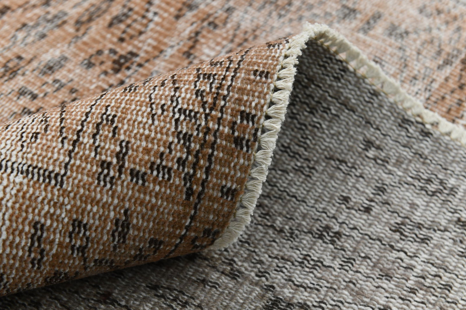 4'11'' x 8'0'' Vintage Wool Runner Rug - 18764 - 17