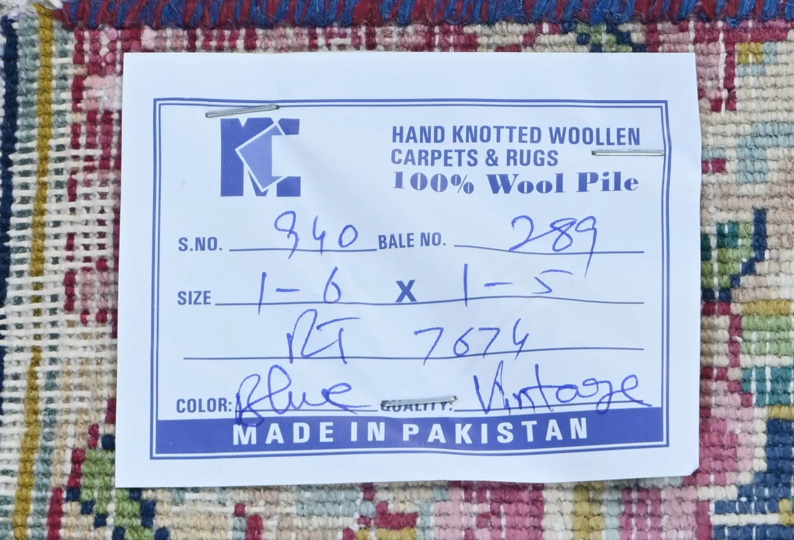 Semi Antique Muted Floral 1'5X1'6 Distressed Oriental Square Rug - 14