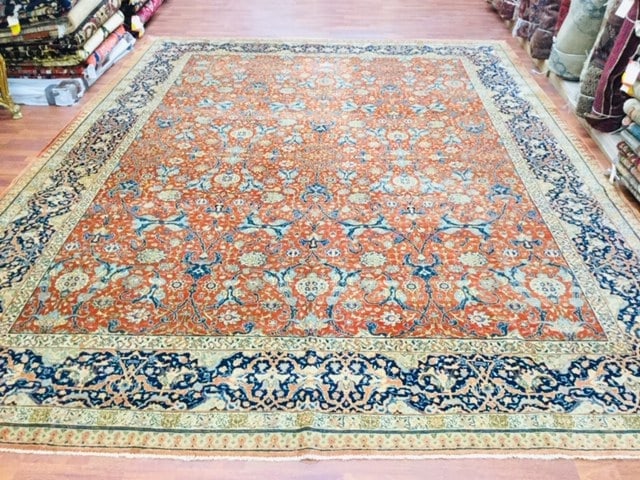 Antique Tabriz all over design Rug-4660 (1 of 11)