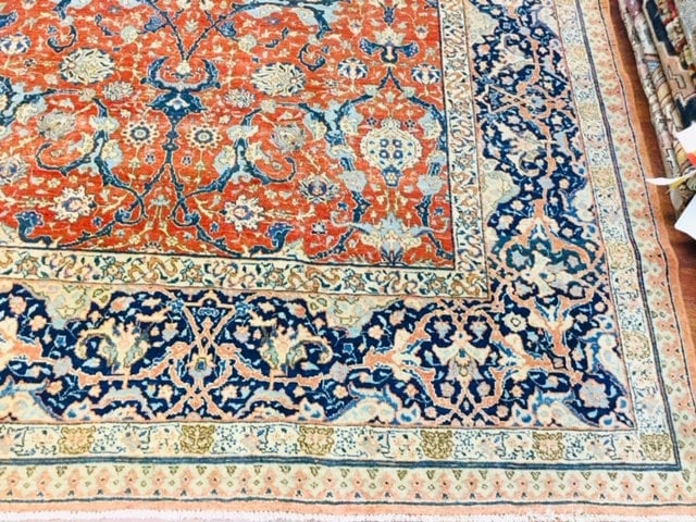 Antique Tabriz all over design Rug-4660 - 2
