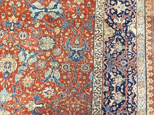 Antique Tabriz all over design Rug-4660 - 6