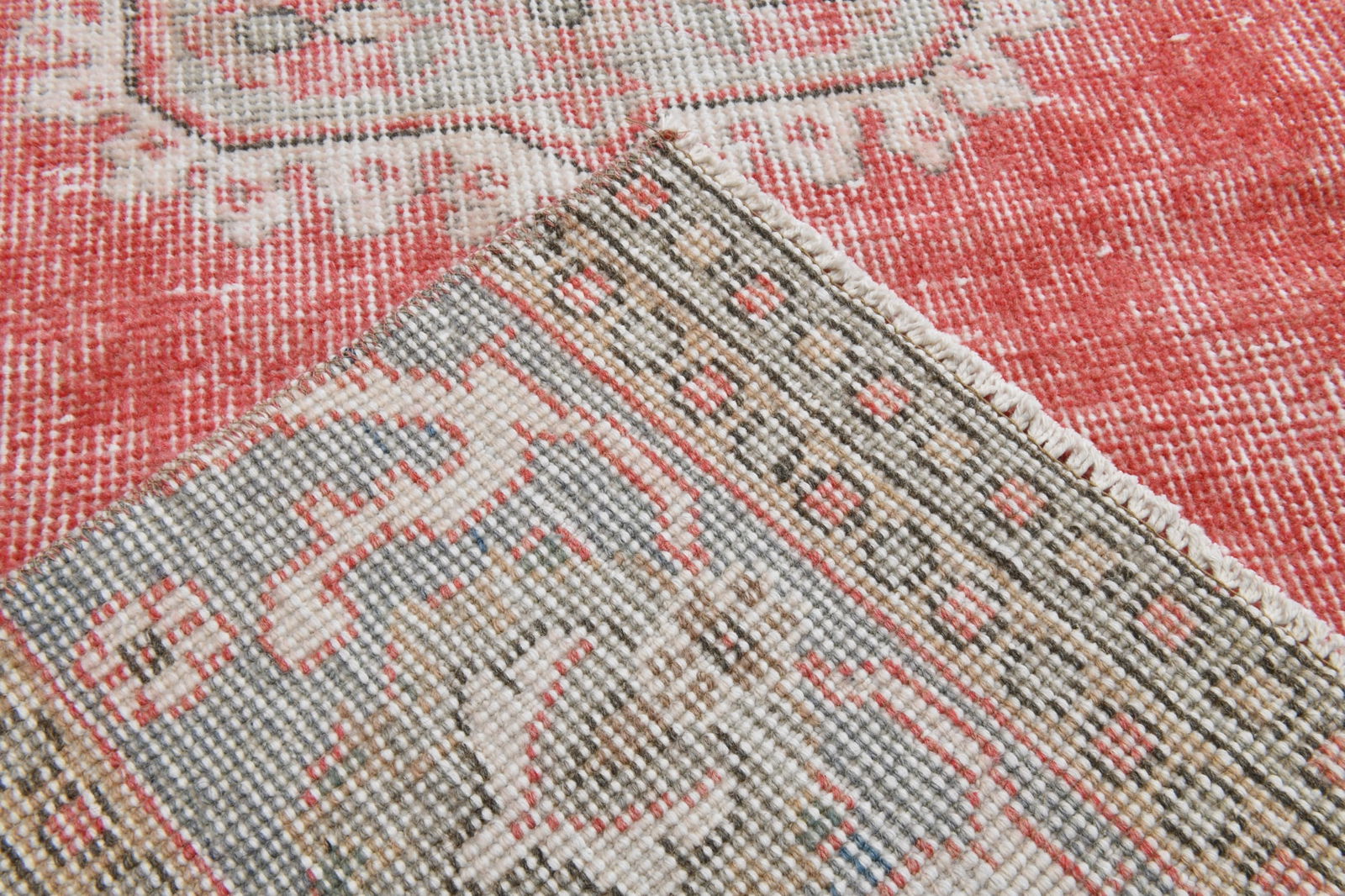 2'11'' x 11'3'' Handmade Vintage Wool Rug - 21739 - 13