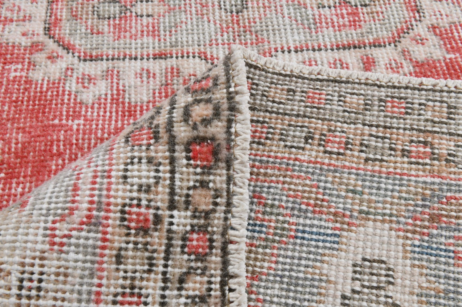 2'11'' x 11'3'' Handmade Vintage Wool Rug - 21739 - 14