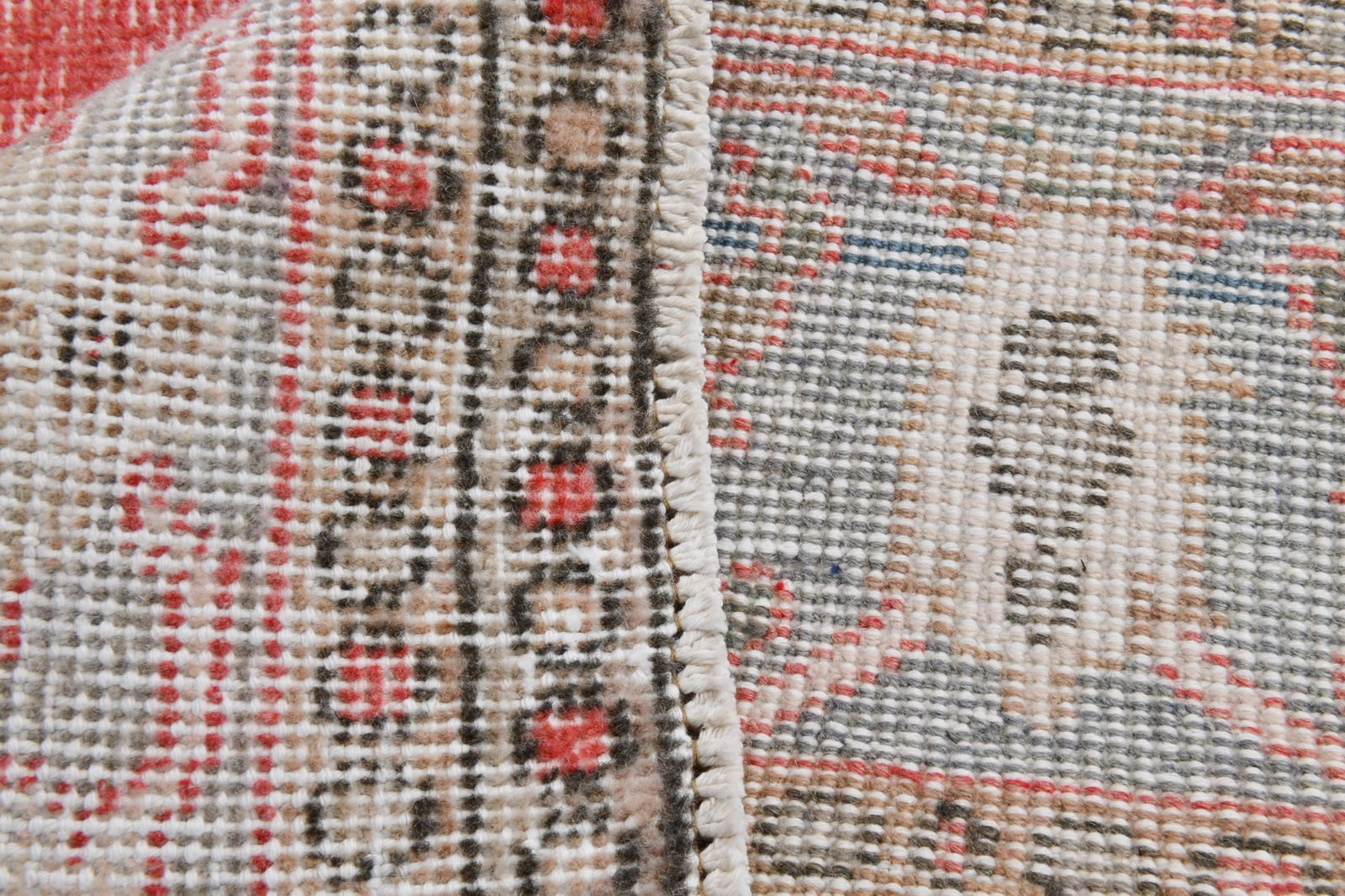 2'11'' x 11'3'' Handmade Vintage Wool Rug - 21739 - 15