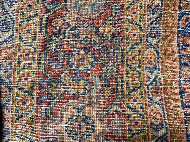 Antique Persian large size Sultanabad Rug-3095 - 9