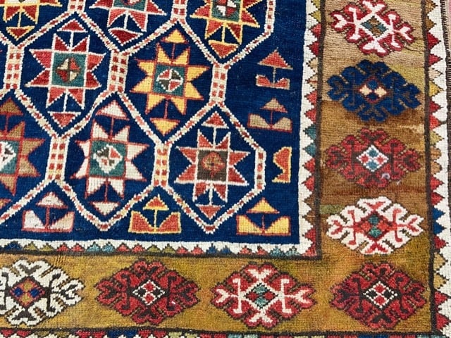 Antique Kazak Caucasian Rug-2317 - 2