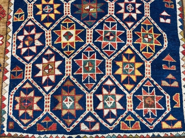 Antique Kazak Caucasian Rug-2317 - 3