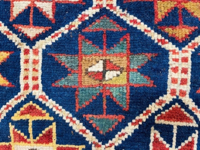 Antique Kazak Caucasian Rug-2317 - 6