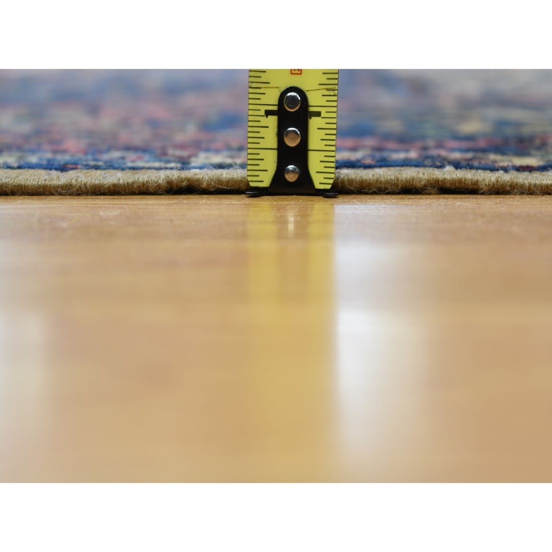 White Antique Persian Kerman Hand Knotted Pure Wool Oversized Rug - 10