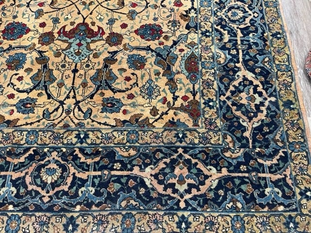 Antique Persian Tabriz Large size Rug-3002 - 2