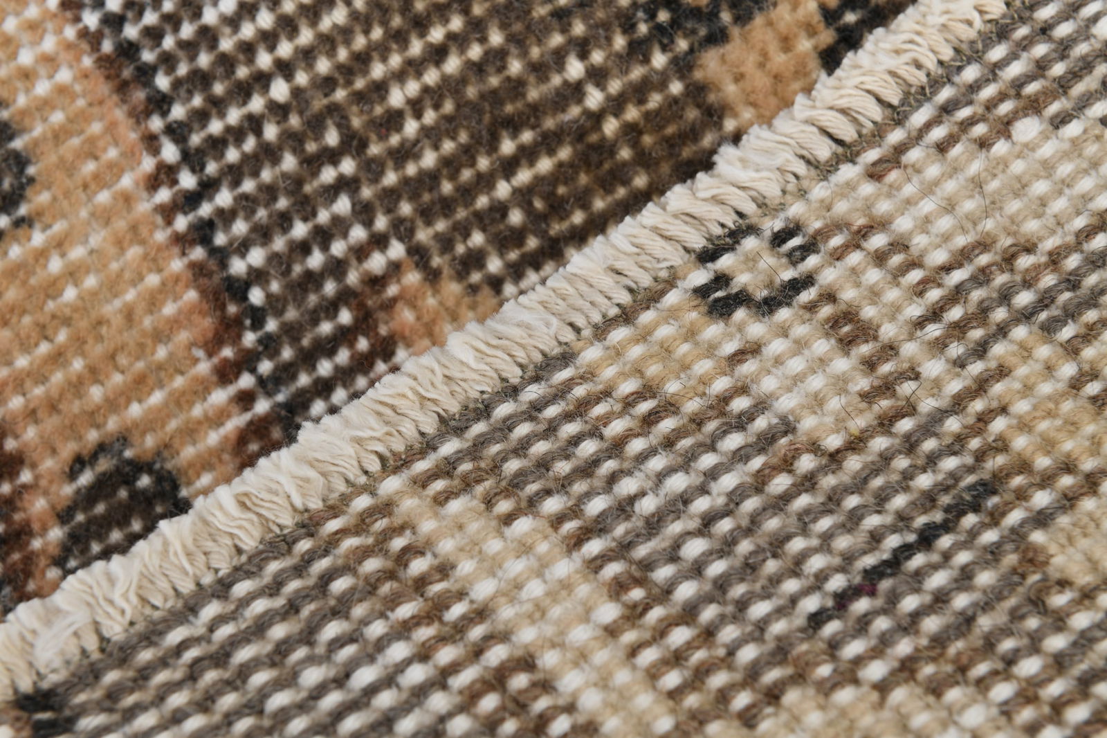 1'11'' x 3'9'' Turkish Vintage Runner Rug - 7011 - 16