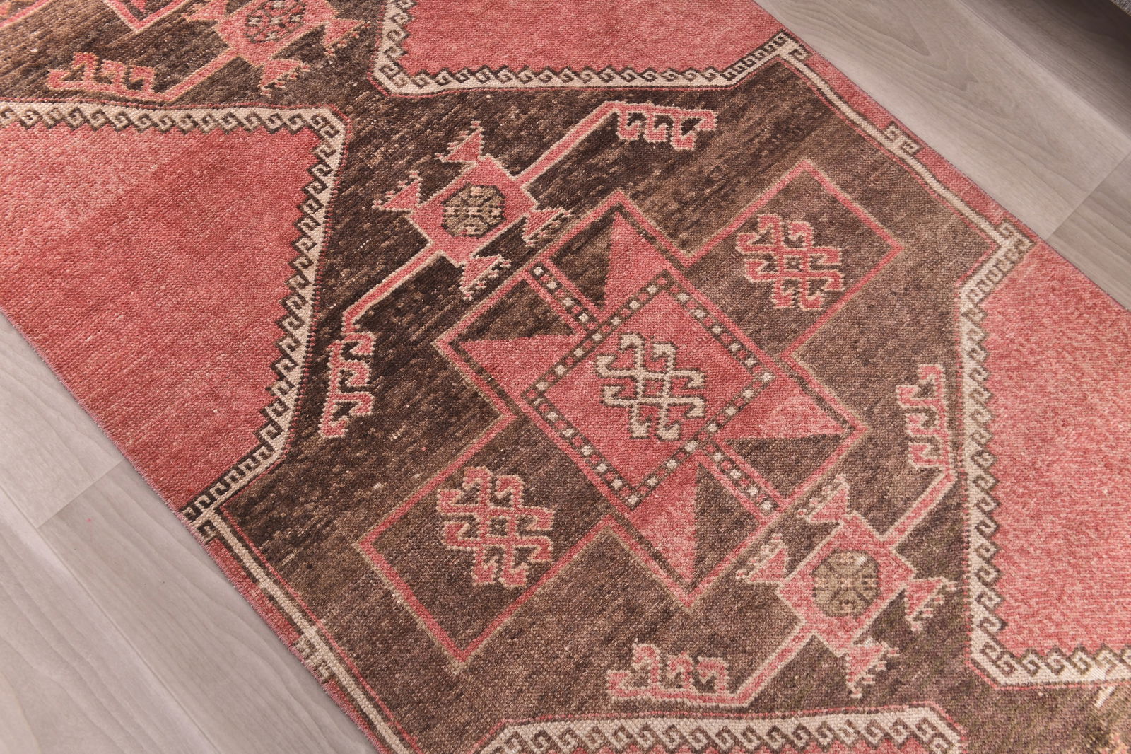2'11'' x 11'3'' Turkish Vintage Runner Rug - 6711 - 4