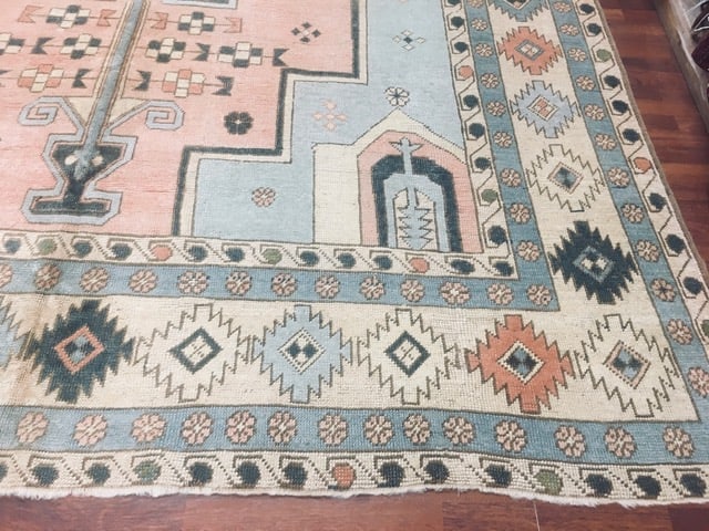 Antique Turkish Rug-4763 - 4