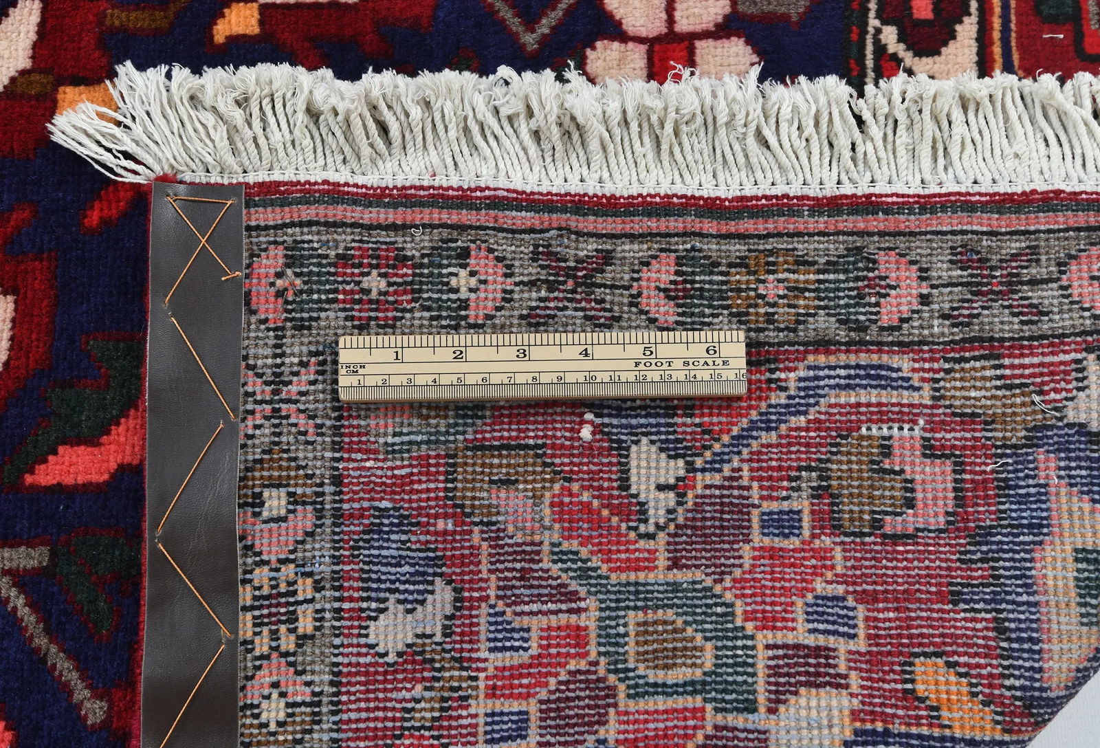 Vintage Red Floral 9X12 Bakhtiari Persian Oriental Rug - 11