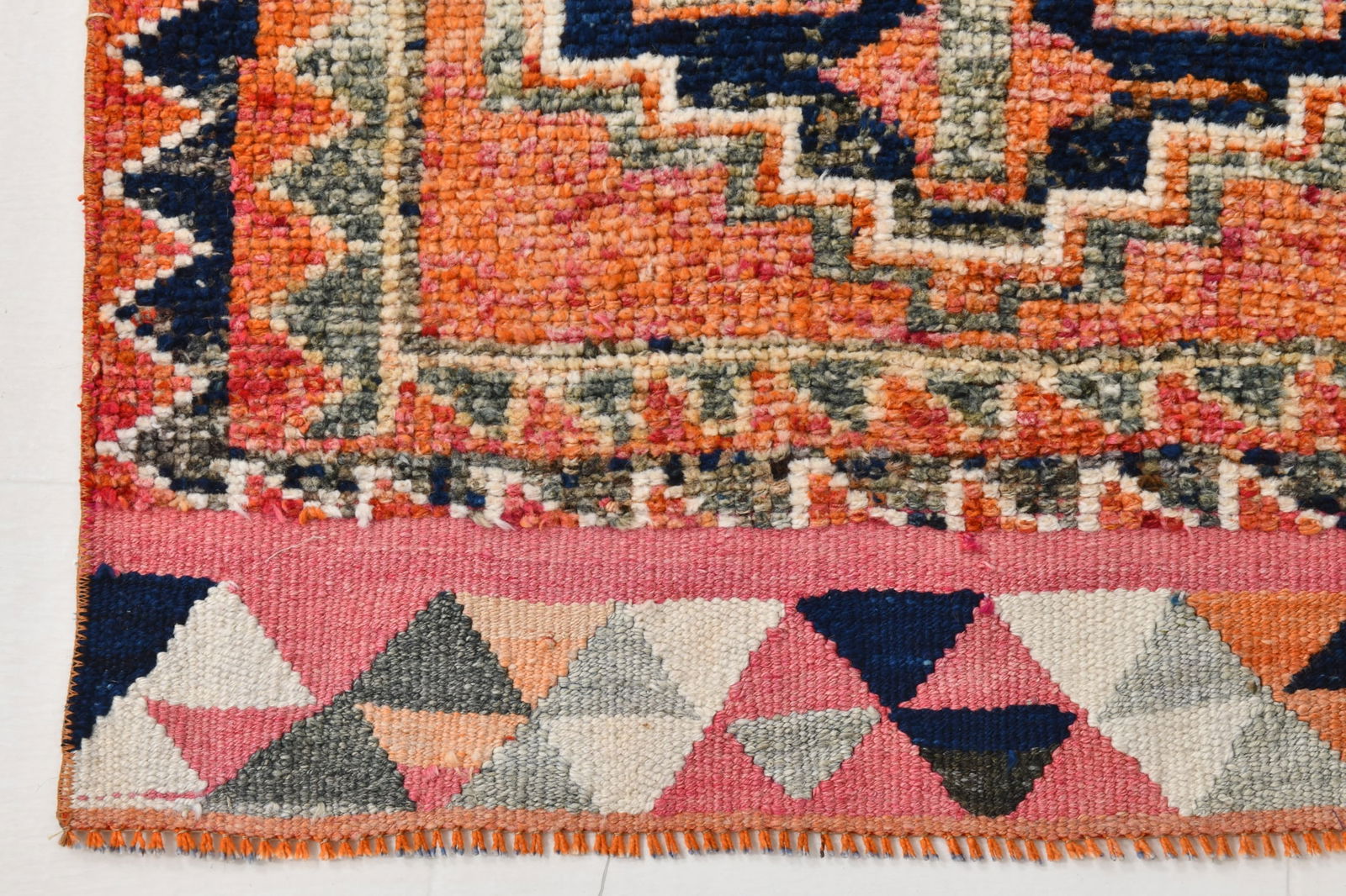 2'10'' x 10'0'' Vintage Wool Runner Rug - 22027 - 11