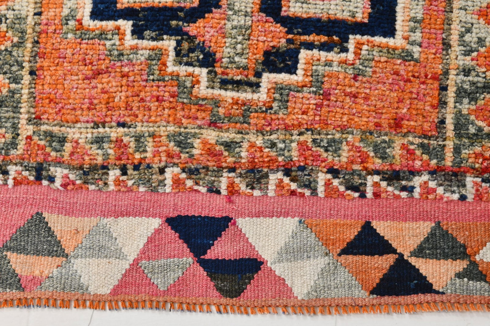 2'10'' x 10'0'' Vintage Wool Runner Rug - 22027 - 12